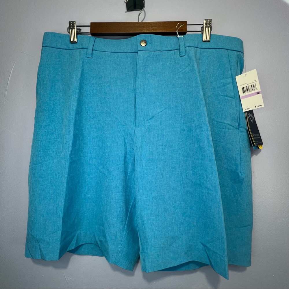 NWT Callaway 9" UPF+ 50 Golf Shorts - Mens Size 38